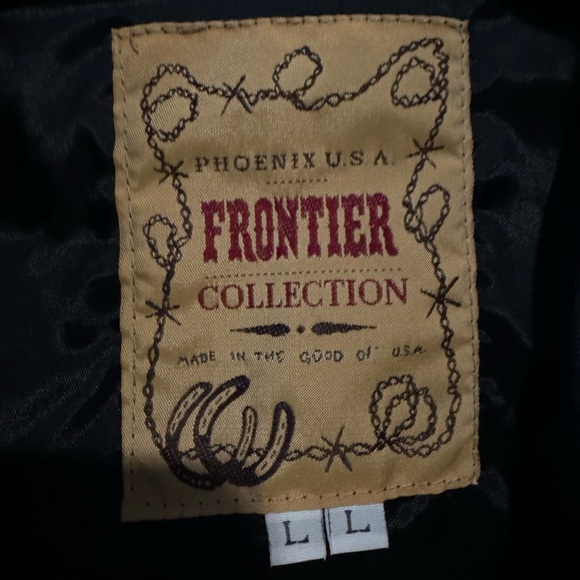 Vintage western suede fringe jacket - Picture 3 of 6